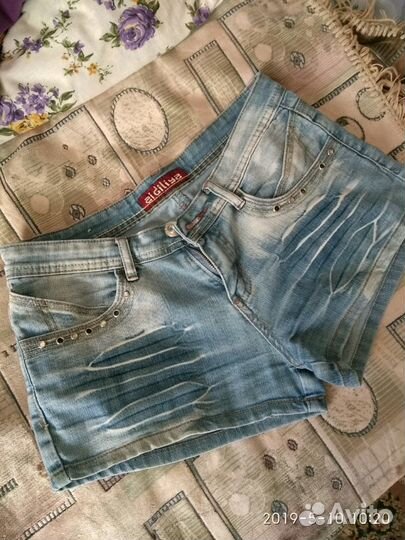 Шорты джинсовые 29р