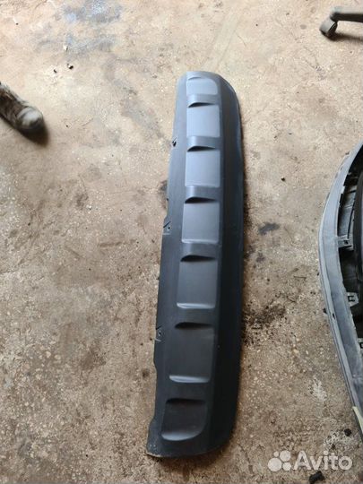 Юбка бампера задняя Kia Picanto 1 2008