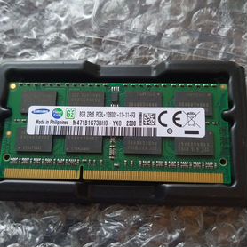 Новая Samsung 8Gb (ddr3l PC3L 12800S) 1.35v