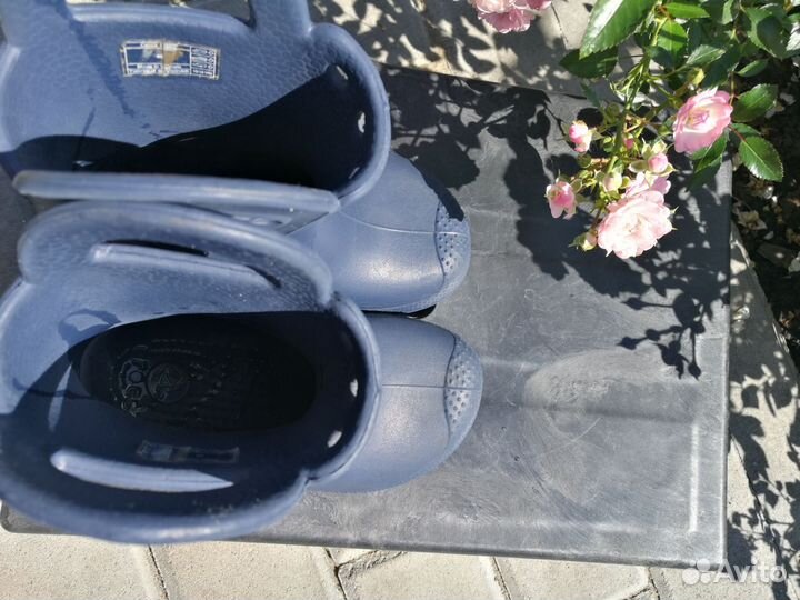 Резиновые сапоги crocs c8