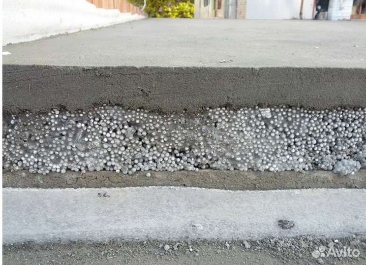 Блок. Теплый бетон (готовый раствор)