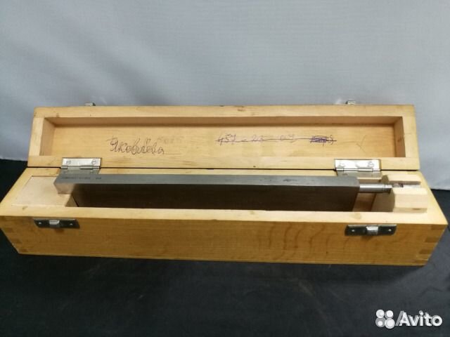 Нож для микротома C.reichert austria 2 24см футля