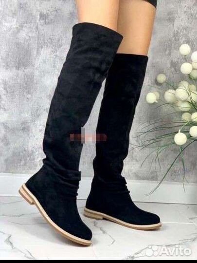 Сапоги ботфорты