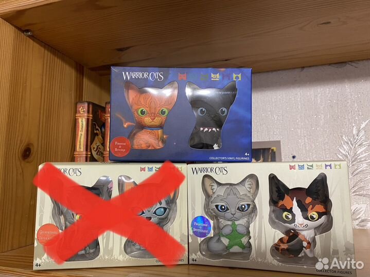 Фигурки котов воителей Warrior cats