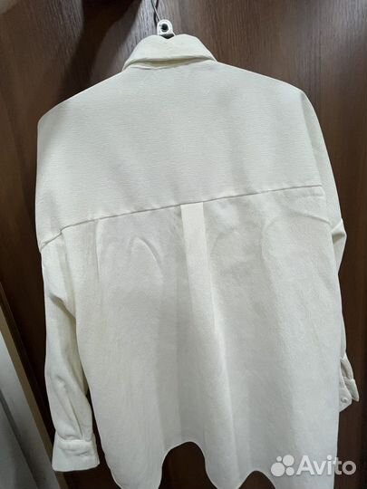 Вельветовая рубашка zara