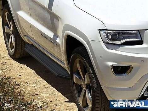 Подножки пороги Jeep Grand Cherokee 2010-2013-2018