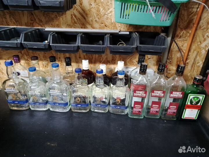 Бутылка с крышкой под винт