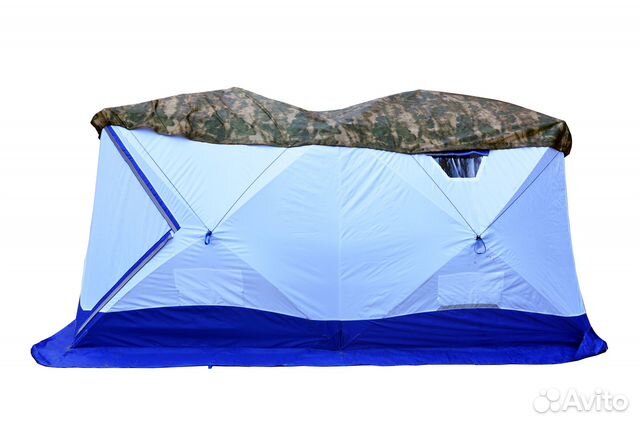 Антидождевая накидка для палатки куб дубль