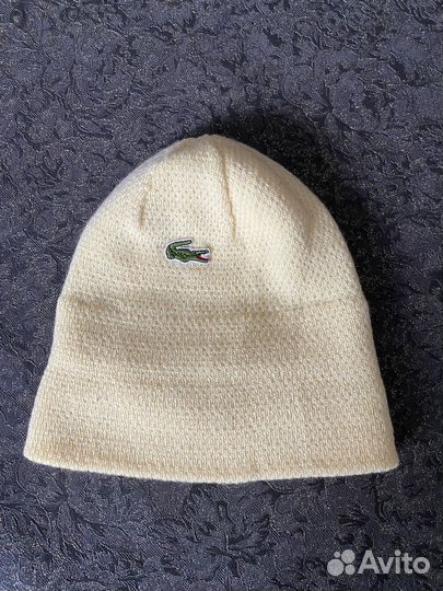 Шапка Lacoste шерсть Франция