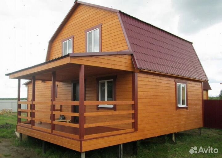 Каркасный дом под ключ с гарантией