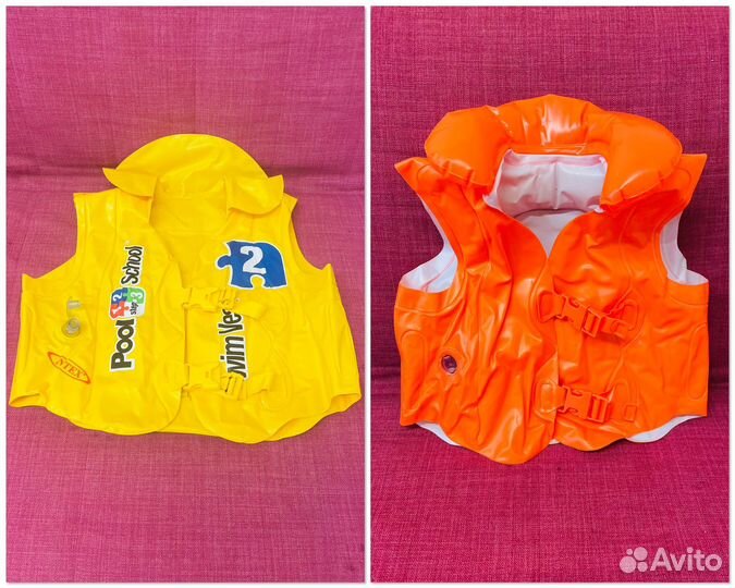 Жилеты 3-6 лет для плавания