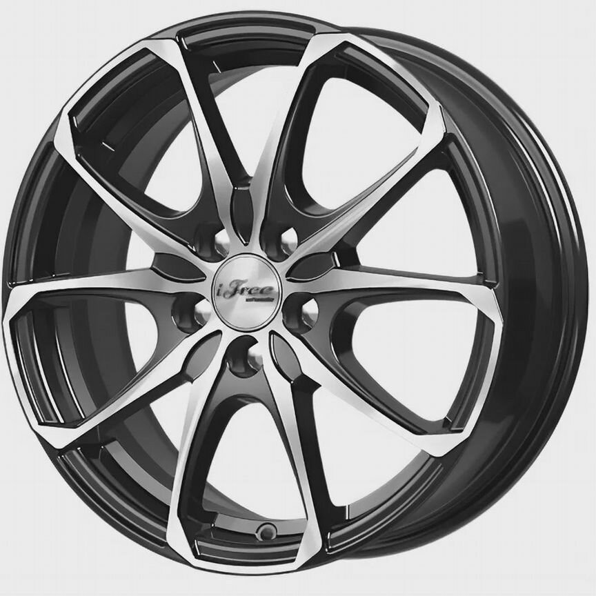 Диски iFree Такеши 6x16 4x100 ET45 D54.1 Блэк Джек