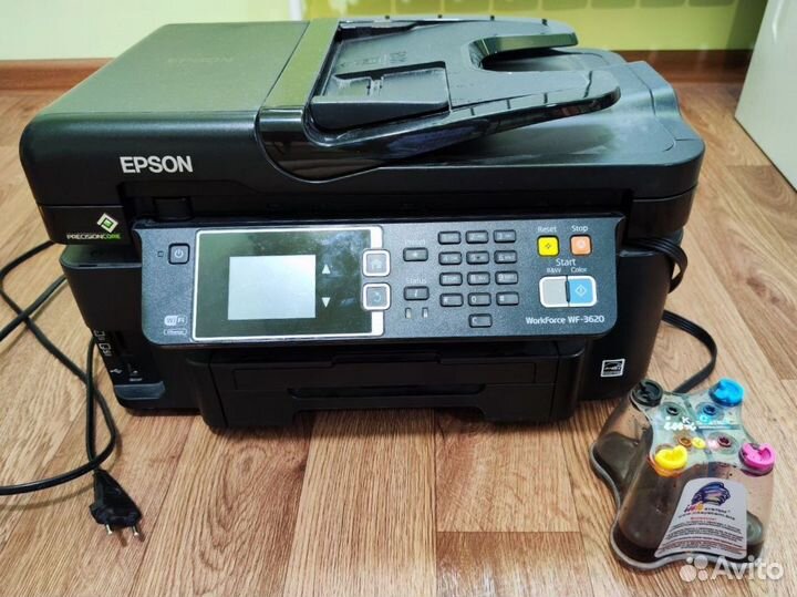 Мфу Epson WF-3620 (с снпч)