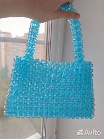 Сумка женская из бусин