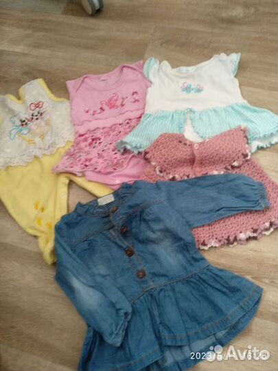 Вещи пакетом на девочку