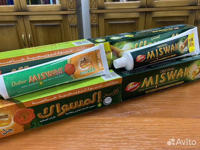 Зубная паста мисвак Дабур без щётки