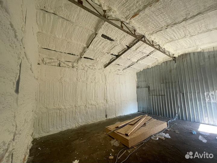 Утепление пеной ППУ