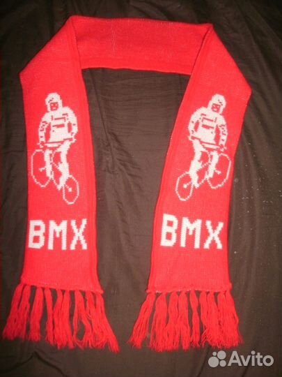 Шарф СССР раритет велосипед bmx велоспорт винтаж R