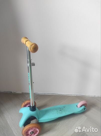 Самокат детский трехколесный бу