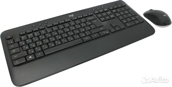 Комплект (клавиатура+мышь) беспроводной Logitech M