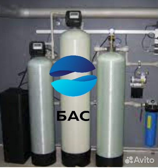 Система очистки воды от железа, марганца, жесткост