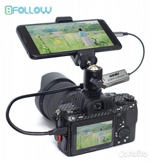 Адаптер Mini вывода картинки камеры на смартфон