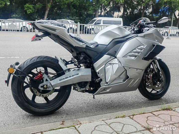 Электромотоцикл SE-Panigale S (76v 60ah) серый