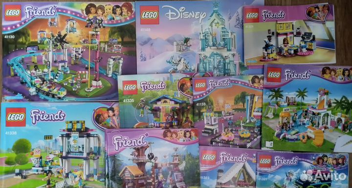 Lego Friends россыпью