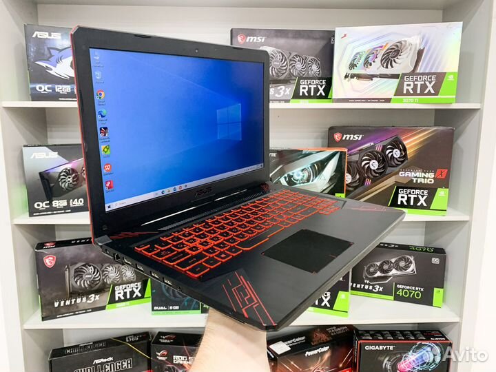 Игровой ноутбук Asus Tuf Core i5/GTX 1050Ti/SSD