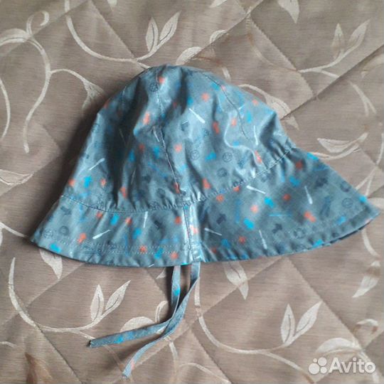 Панама непромокаемая для мальчика на 1-1,5 года
