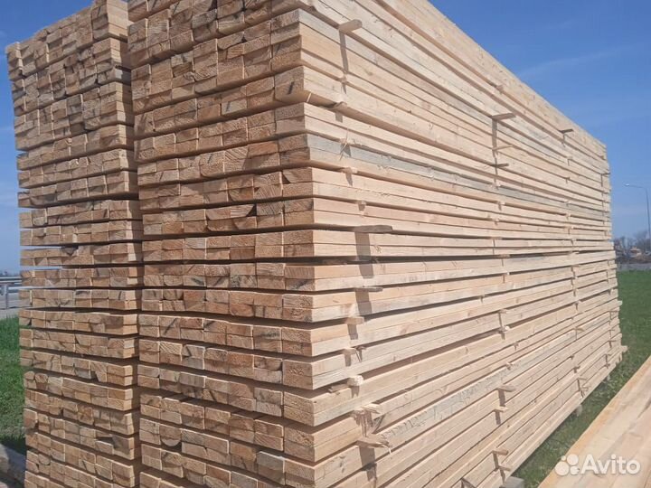 Доска обрезная, 1 сорт, т/у