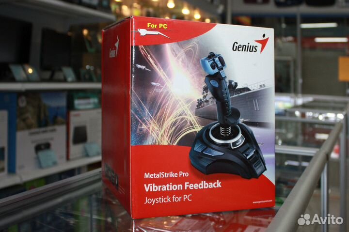 Джойстик Genius MetalStrike Pro