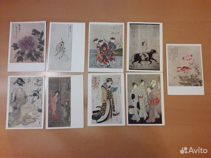 Репродукции из музея восточных культур, 1956,17 шт