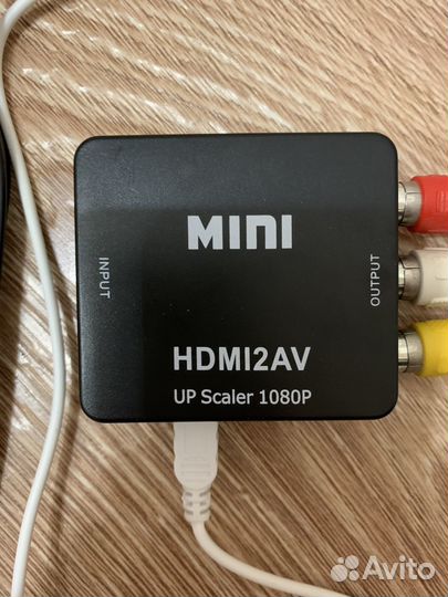 Переходник с hdmi на RCA (тюльпаны)