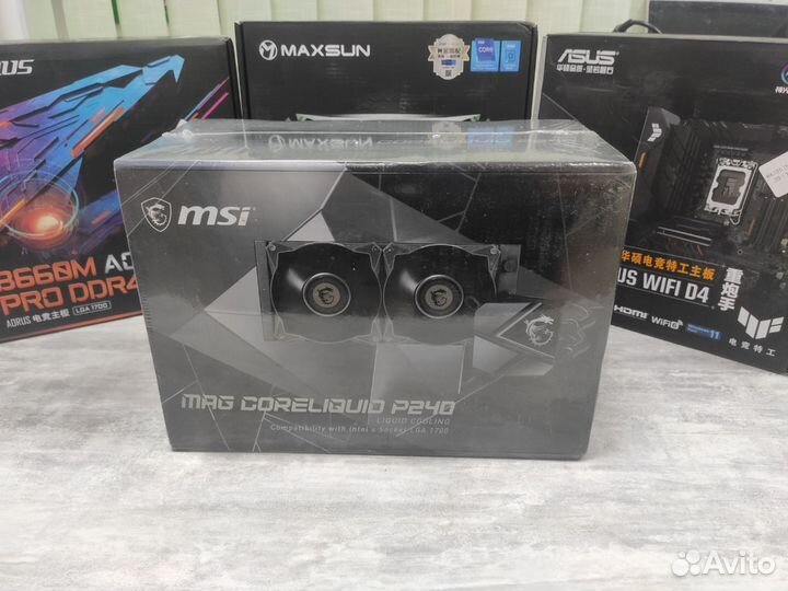Жидкая система охлаждения MSI MAG coreliquid P240
