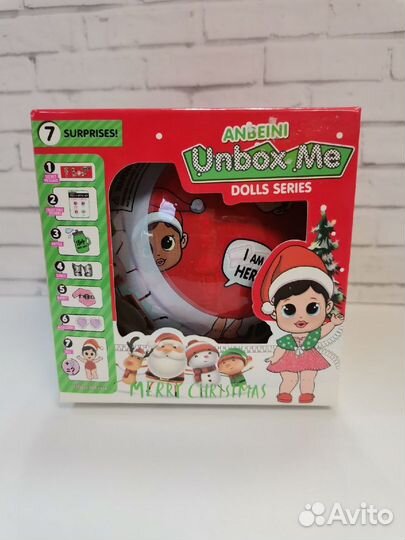 Шар LOL Surprise Doll Anbeini Unbox Me Merry Crist