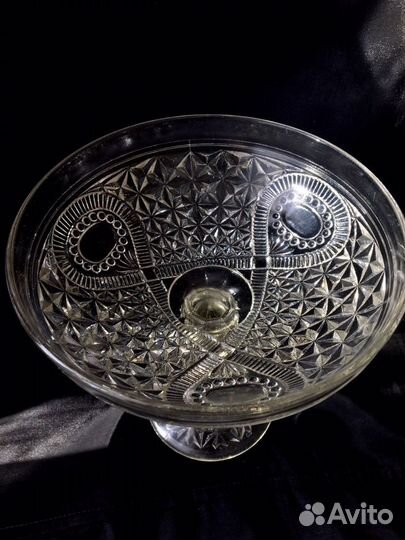 Ваза для фруктов до 1917г Мальцов царизм