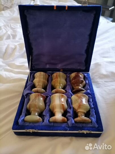 Набор рюмок из оникса