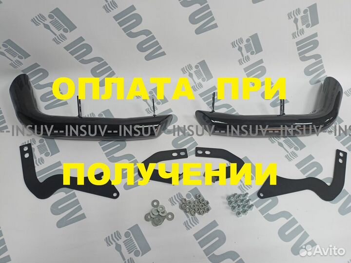 Защита заднего бампера Нива Урбан 