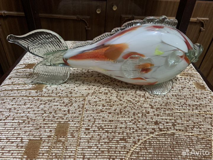 Статуэтка фарфор СССР рыба