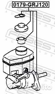 Цилиндр тормозной главный 0179-GRJ120 Febest