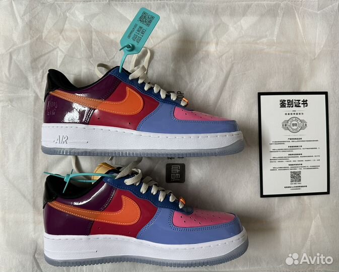 Кроссовки Undefeated X Nike Air Force 1 Low