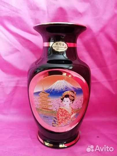 Ваза фарфоровая Chokin Art Япония новая