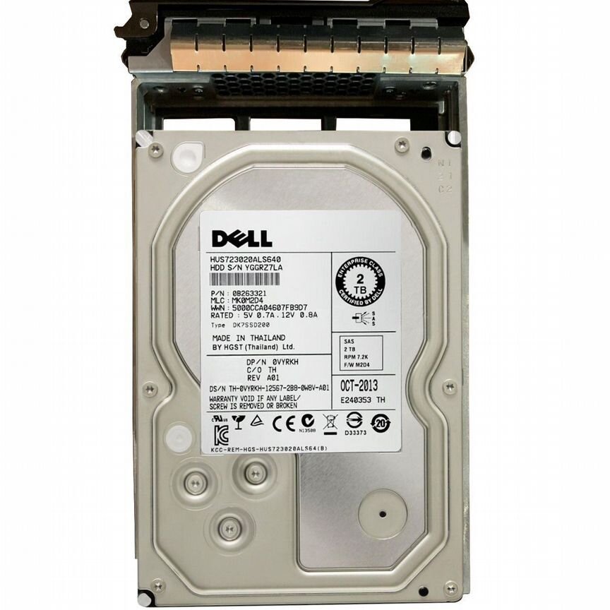 [0NNTT4] Жесткий Диск Dell 0vyrkh 6g Sas 3.5 0nntt4