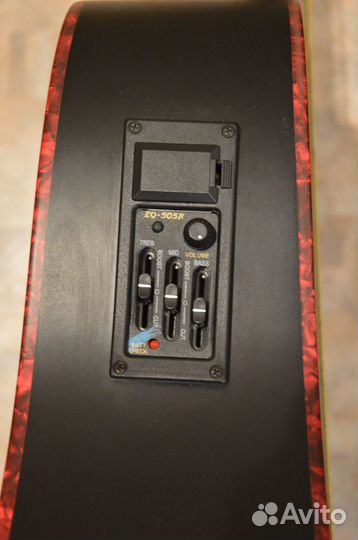 Электроакустическая гитара+комбоусилитель marshall