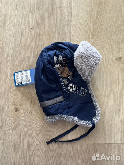 Шапка ушанка, шапка детская зимняя