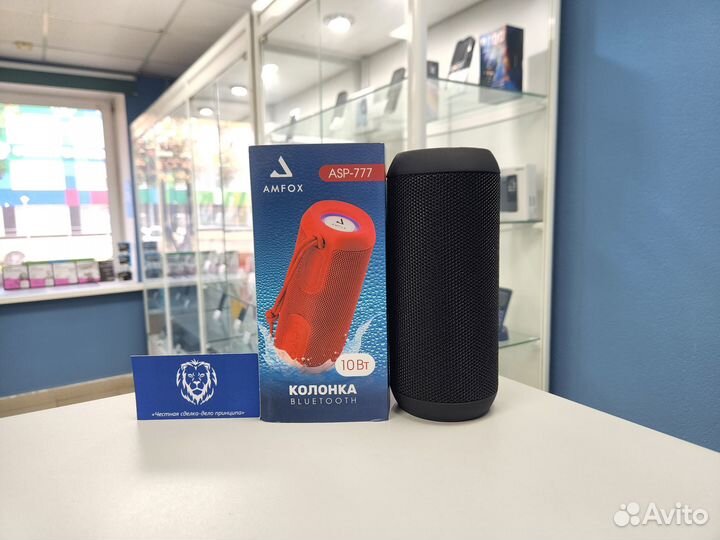 Портативная колонка Amfox 10W черная (вр80)