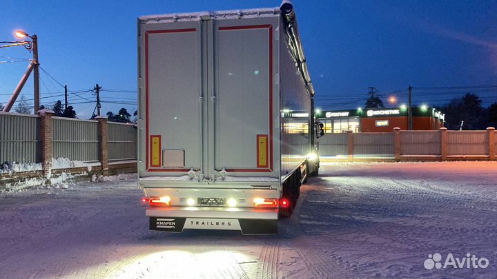 Полуприцеп мусоровоз транспортный Knapen K100 Next, 2024