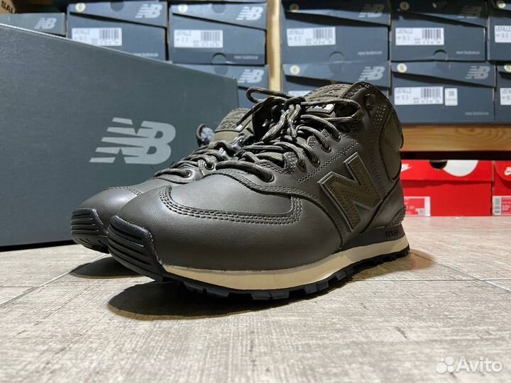 Кроссовки New Balance 574 Leather Olive (EU42-46)