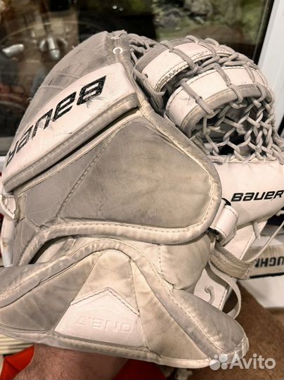 Хоккейные вратарские блин и ловушка